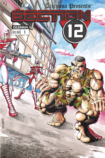 Dilemma Presents #1 cover featuring Section 12