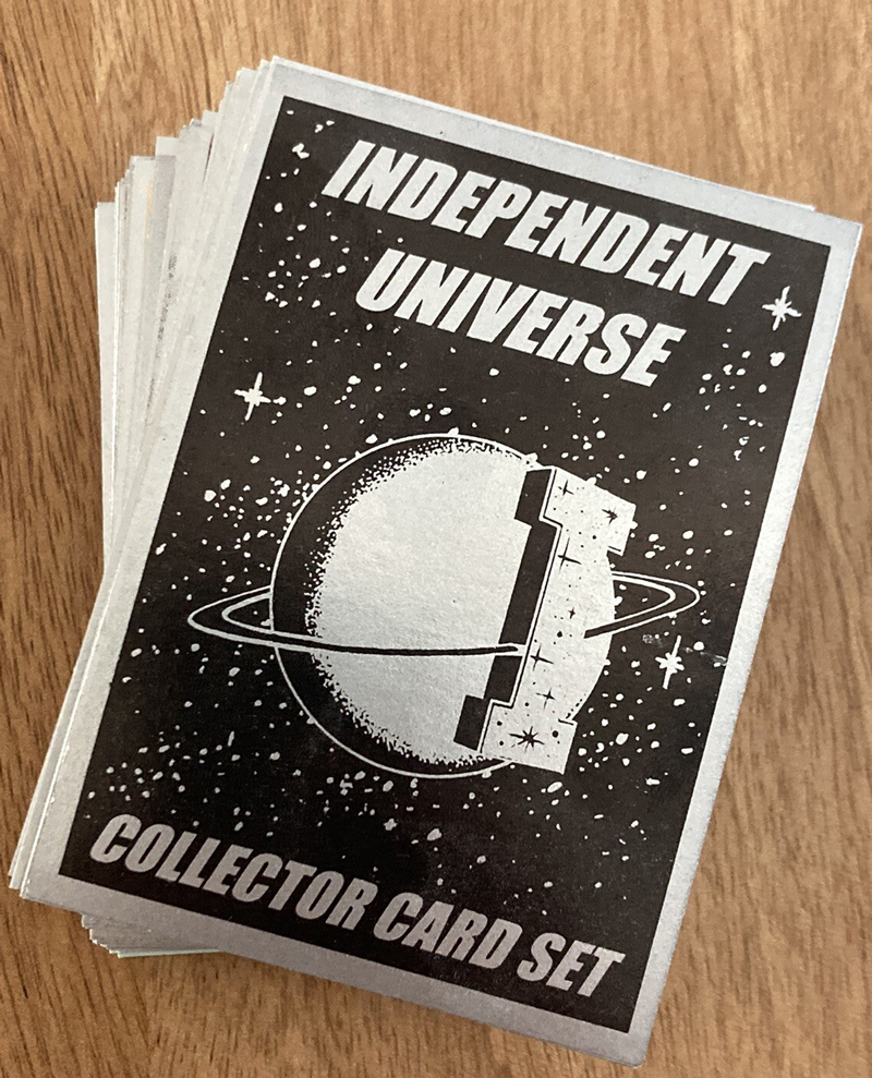 Independent Universe Collector Card Set