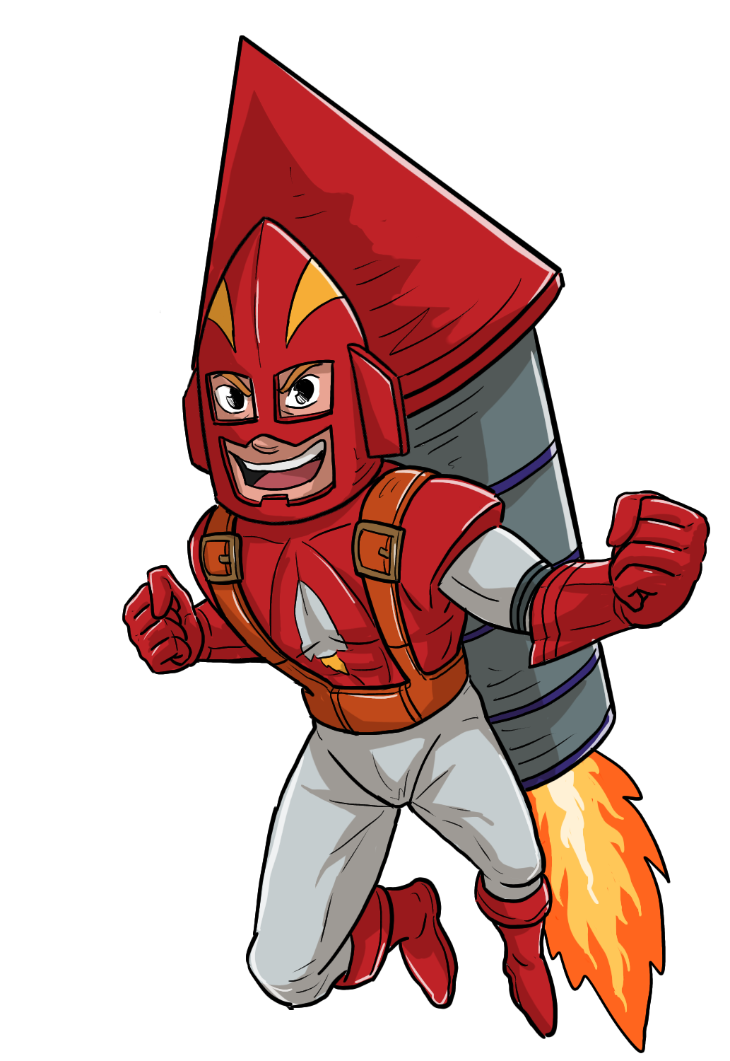 Living Rocket - Lenovations Press Mascot